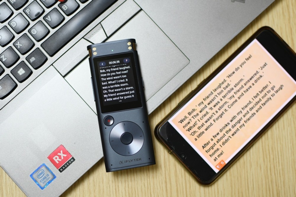 讯飞智能录音笔sr302体验 录音免费转文档,还能多语种实时互译