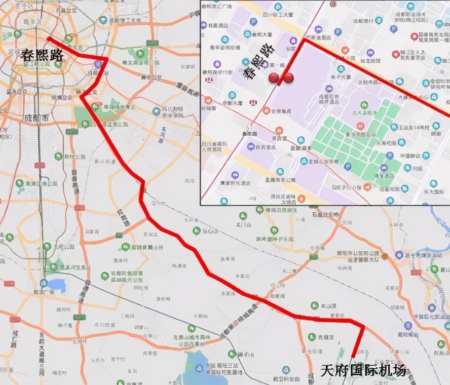 站点: 春熙路,天府国际机场(t1),天府国际机场(t2) 出收车时间: 春熙