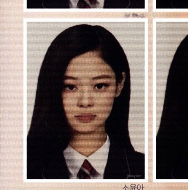 jennie金智妮这集证件照也太绝了