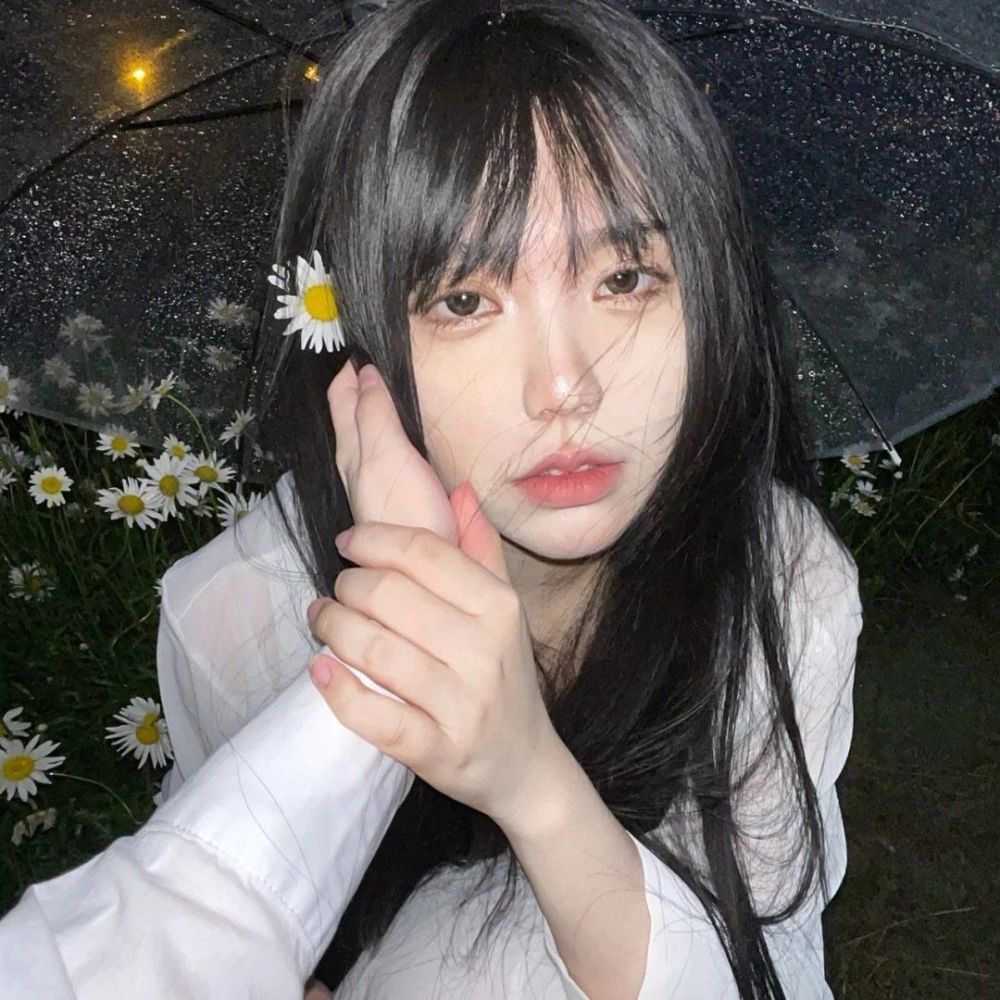 招桃花温柔小众真人女生头像271