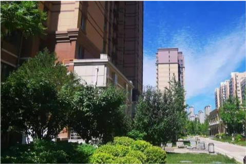 河北保定一五证齐全且封顶的烂尾楼,业主无奈强行入住