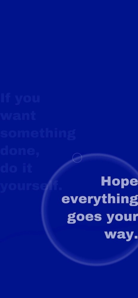 壁纸/蓝色blue=because love you everyday