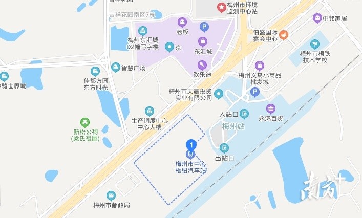 地理位置:广东省梅州市梅江区世界客都大道东150米