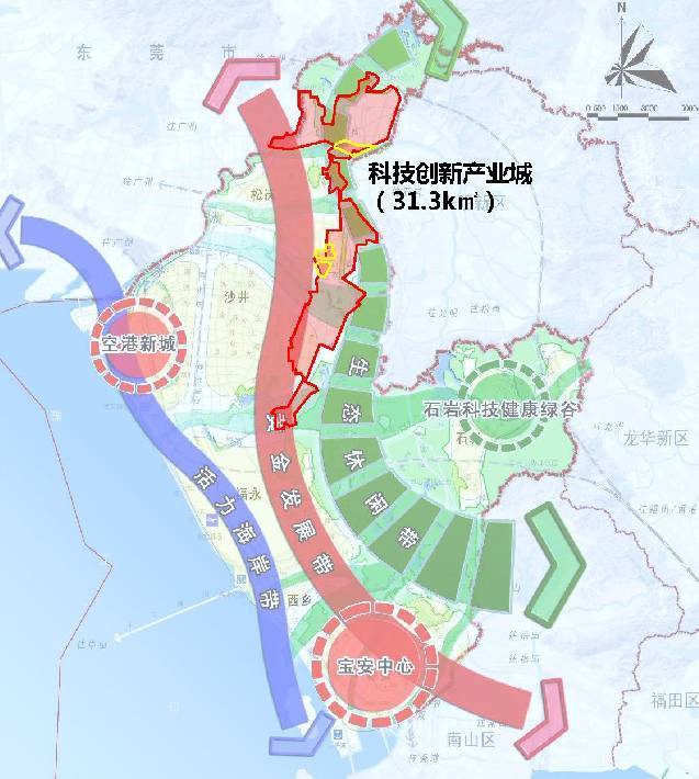 松岗街道107发展带潭头片区(一)旧改项目,开发商华润集团