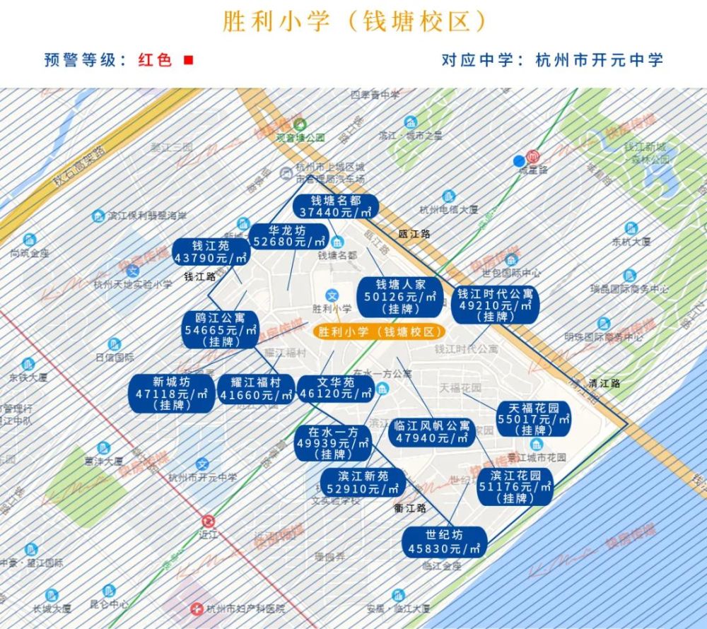 银河实验 余杭区 43.塘栖镇第三小学 44.临平一小(将军殿校区 45.