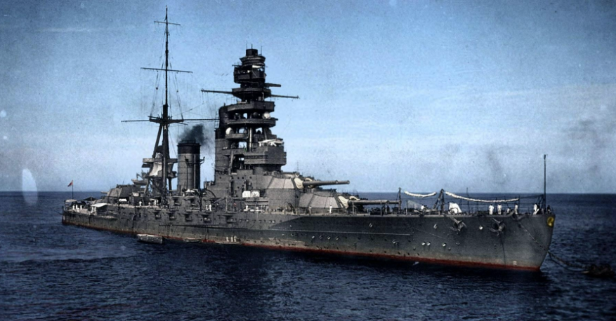世界名舰日军夜间战斗主力曾报复美军炮轰机场的金刚级战列舰