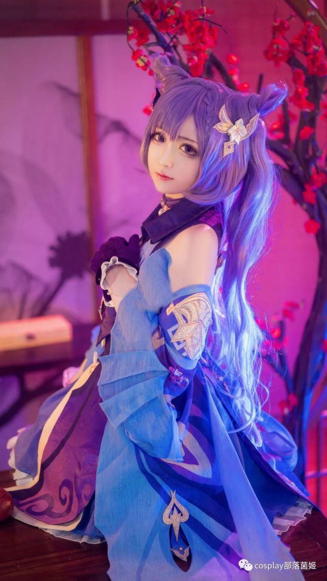 cos:原神刻晴cos正片@sayako,要劳逸结合哦