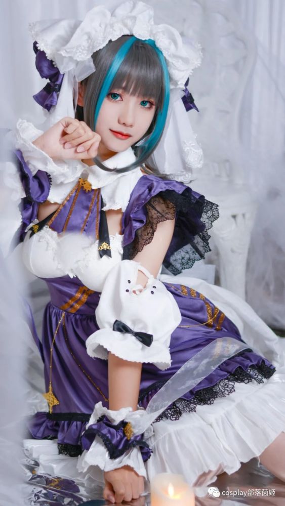 cos:碧蓝航线柴郡cos正片@梅花,不许叫人家猫猫