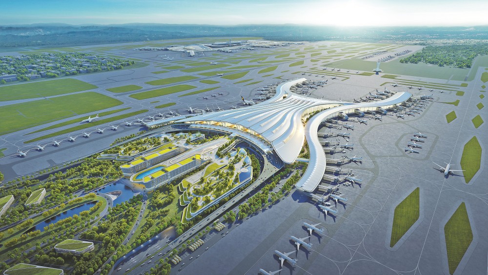 广州白云机场t3航站楼,t3轨交枢纽开工 未来高铁,城际铁路等引入机场