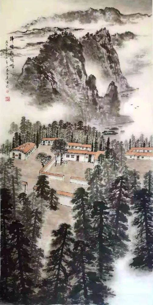 【国画天地】向建党一百周年献礼"中国画名家画美丽中国"张志恒篇