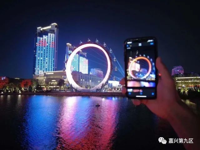 嘉兴的夜景已经焕然一新,裸眼3d,秀湖灯光秀…每一处都是大片