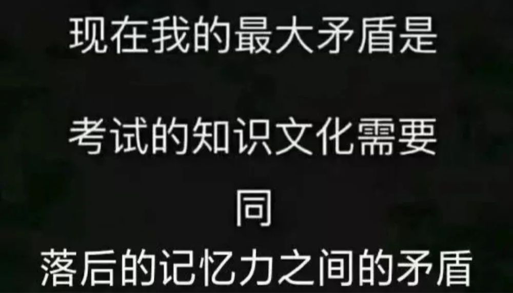 考试周表情包
