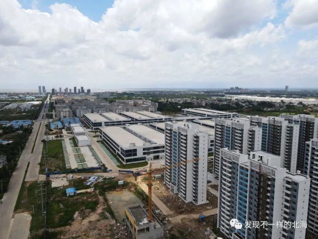 中电北部湾信息港是北海国家级经济技术开发区高端服务业聚集区,占地