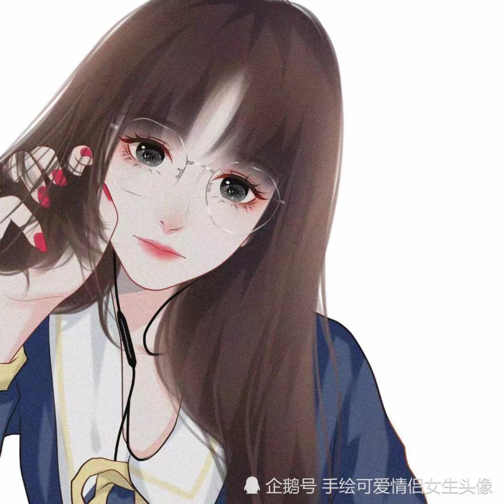 气质女生手绘头像