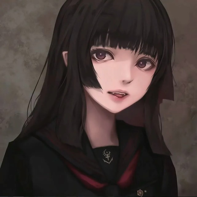 女头油画版女生头像二