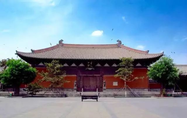 安澜桥敦煌石室画卷中 唐代建筑部分详图宋代 山西榆次县 永寿寺雨华