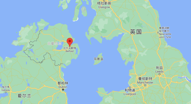 贝尔法斯特湖的头部,便利的地理位置使它成为航运通道和工业的完美之