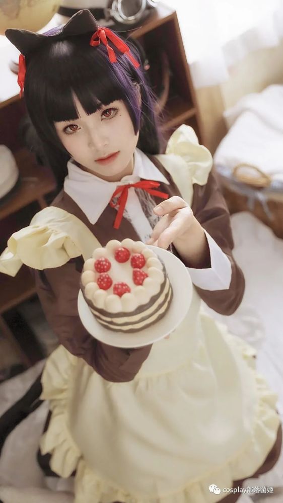 cos:五更琉璃女仆装cos正片@七月曦