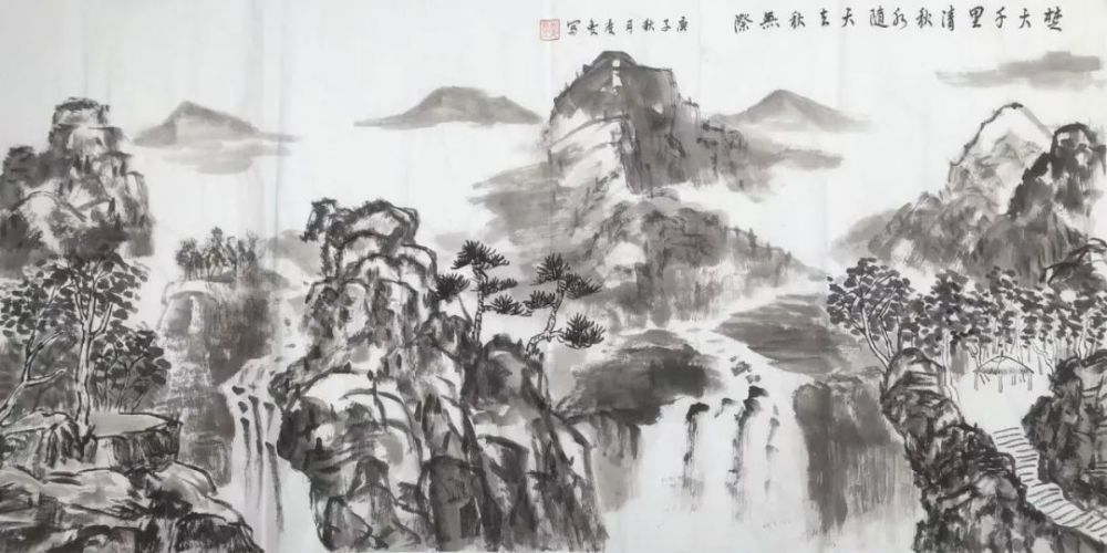 风情意自足横斜不可加著名画家张国锋作品欣赏