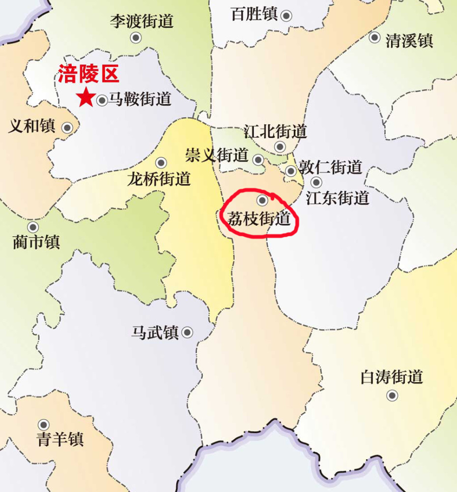 常住人口约23万荔枝街道为何是重庆涪陵人口最多的镇街
