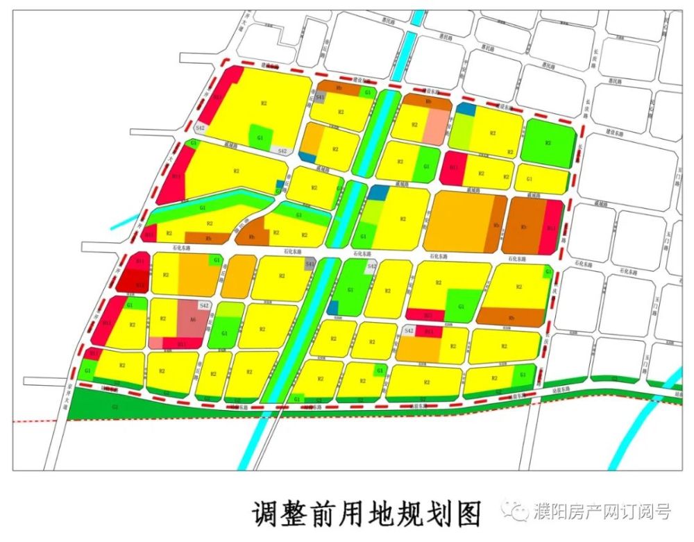 注意啦!濮阳市东南西片区控制性详细规划有调整