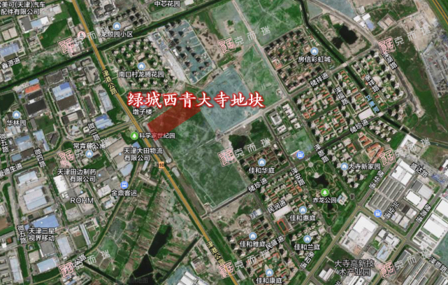4亿元,楼面价7602元/㎡摘得位于天津西青区大寺新家园的津西青泽(挂)