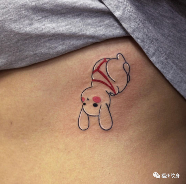 卡哇伊风格的纹身图案,超可爱萌翻了