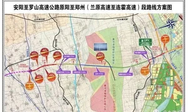 接河北省规划的清苑至魏县高速公路,向南经内黄县,安阳县,汤阴县,浚县