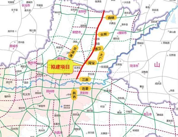安罗高速豫冀省界至原阳段