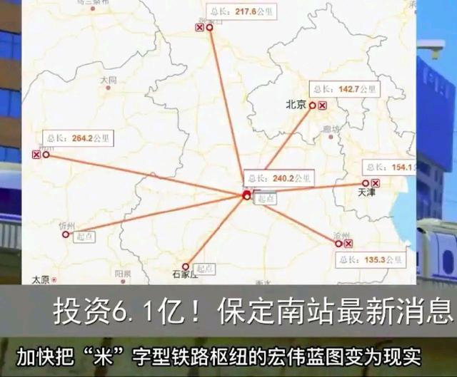 河北保定区域交通枢纽规划:亮点十足!南站,西站,北站