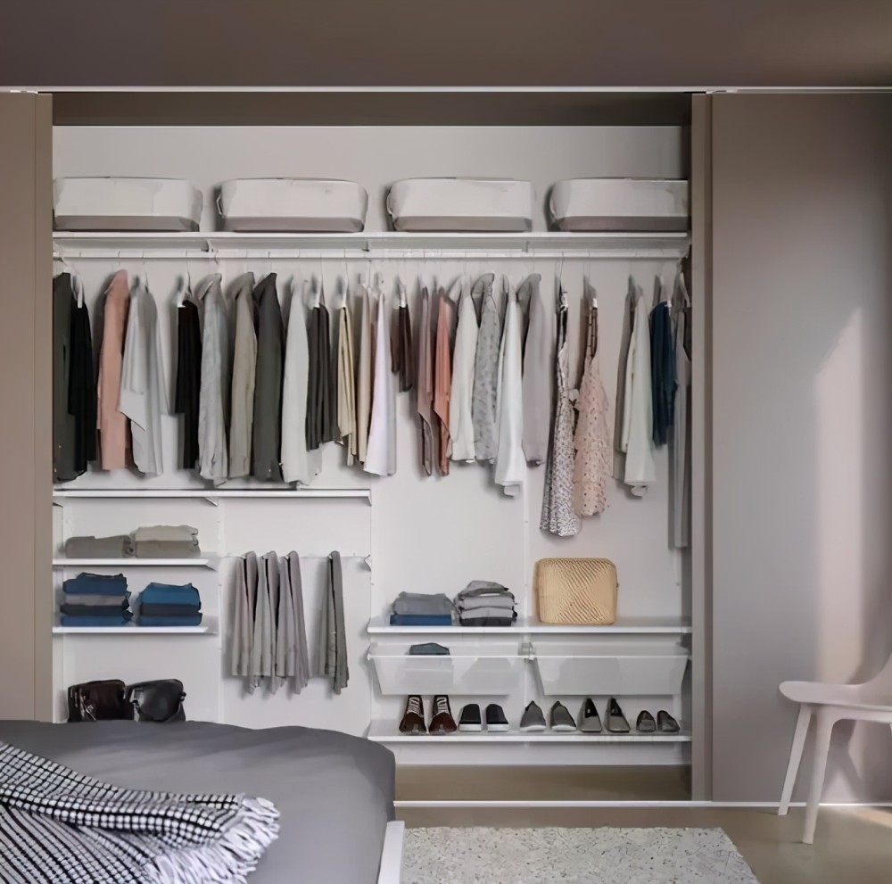 卧室不要再装传统大衣柜了,这样设计省钱又省空间!