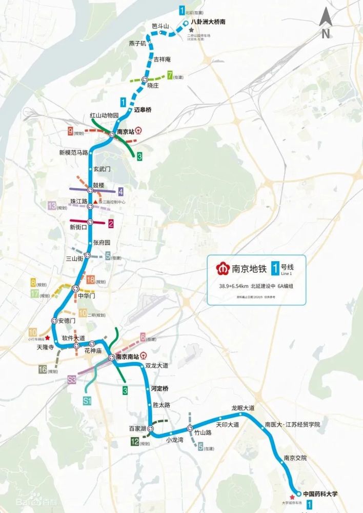 地铁1号线北延7号线北段多条交通线将于今年开通