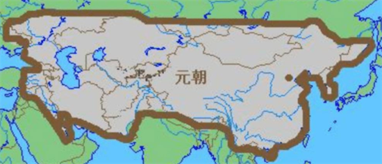 元朝时期,疆域面积版图最大时有多大?包含了现在的哪些国家?