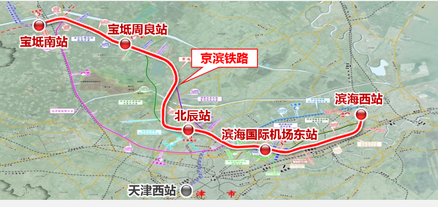 北辰站地点 北辰站位于北辰区东部地区,紧邻津榆公路和新外环线.