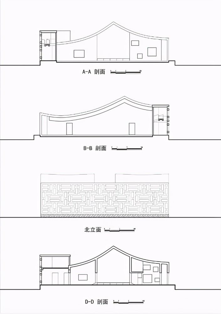 和谐自然的一派禅境,王澍设计的"三合宅"