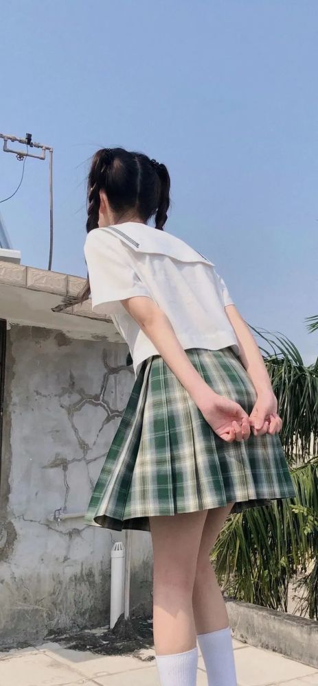 美女壁纸jk美少女制服系列高清壁纸