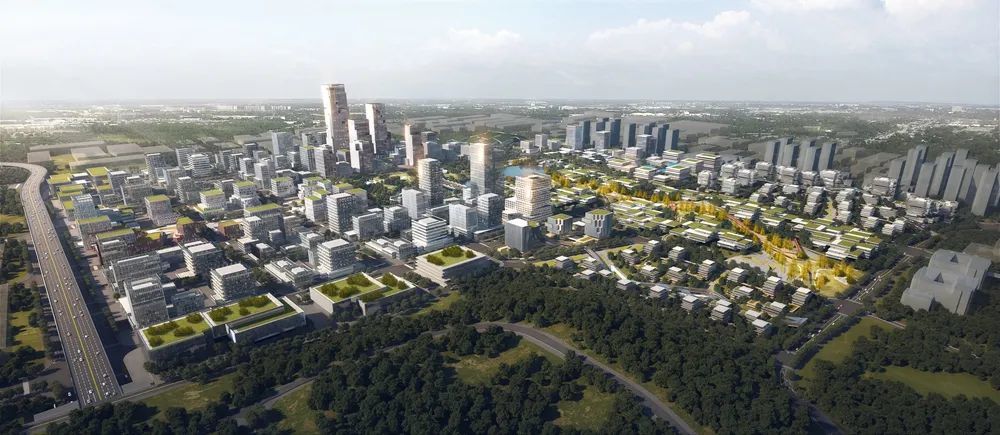 西部(重庆)科学城金凤中心片区概念规划及一期概念性建筑方案设计