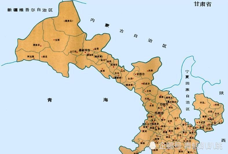 陕西省的区划调整,当年甘肃省40多个县,为何分给了陕西省?