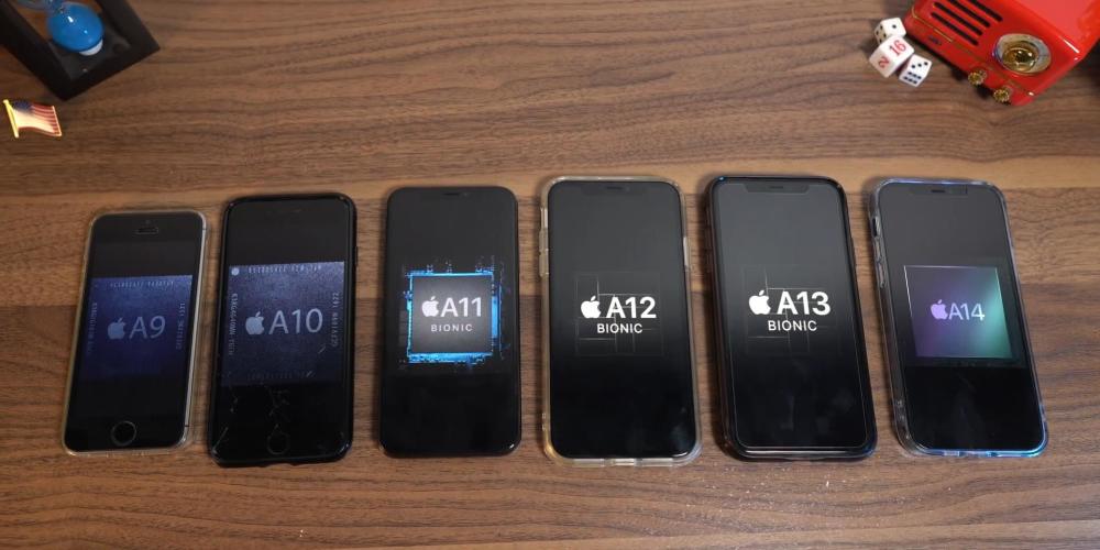 苹果a9/a10/a11/a12/a13/a14处理器性能测试:iphone12意外翻车?