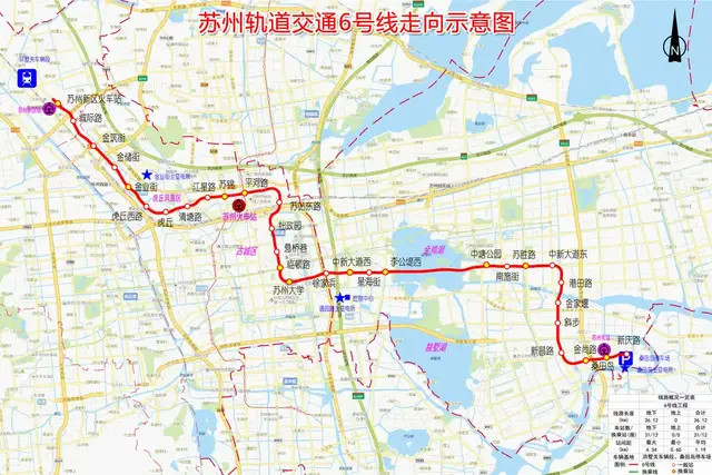 ▏苏州轨道交通8号线▕计划于2024年9月开通初期运营▏苏州轨道交通7