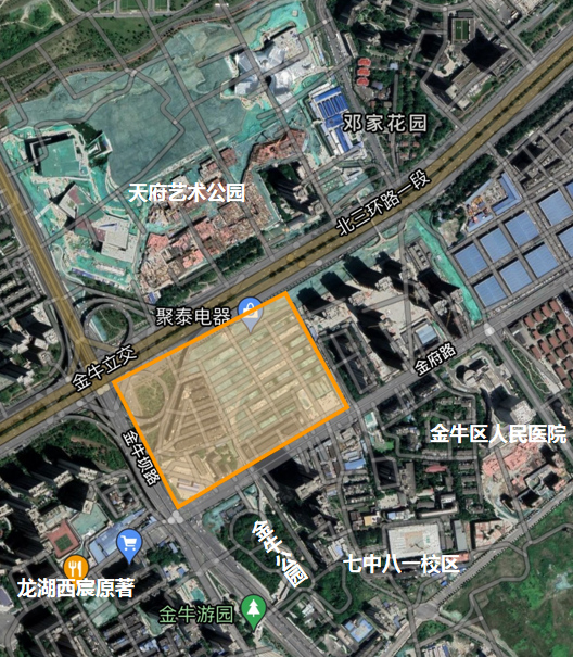 近日,成都市规自局公布了 金牛区西南第一村控制性详细规划局部用地