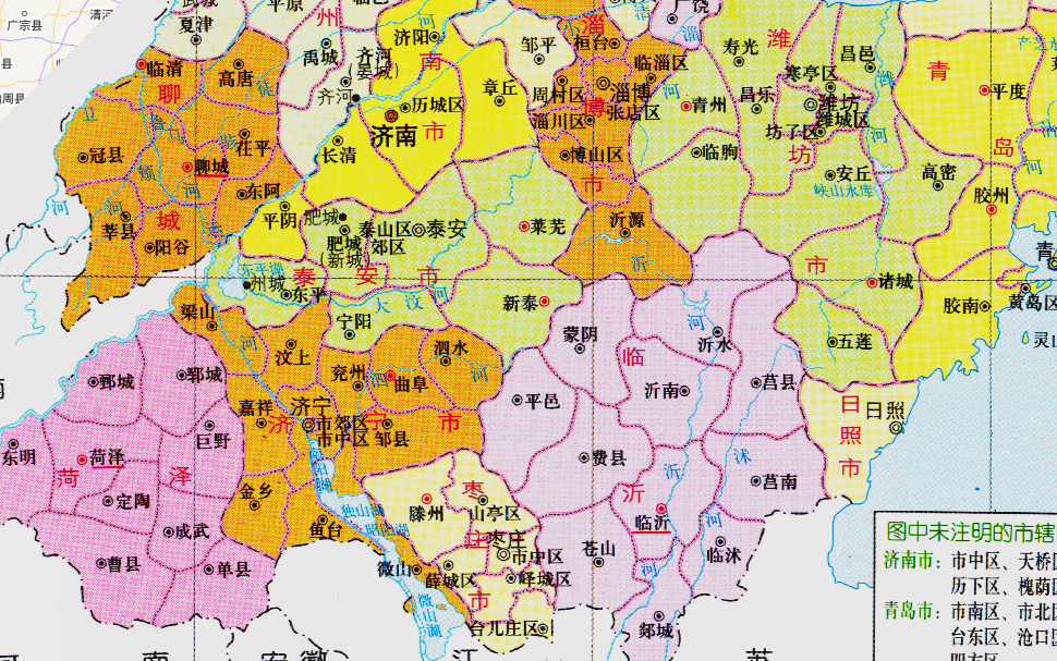 山东省的区划调整,16个地级市之一,枣庄市为何只有1个
