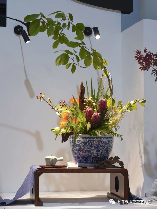 花博会丨插花大师亮相全国展赛,用精美花艺作品贺"百年"