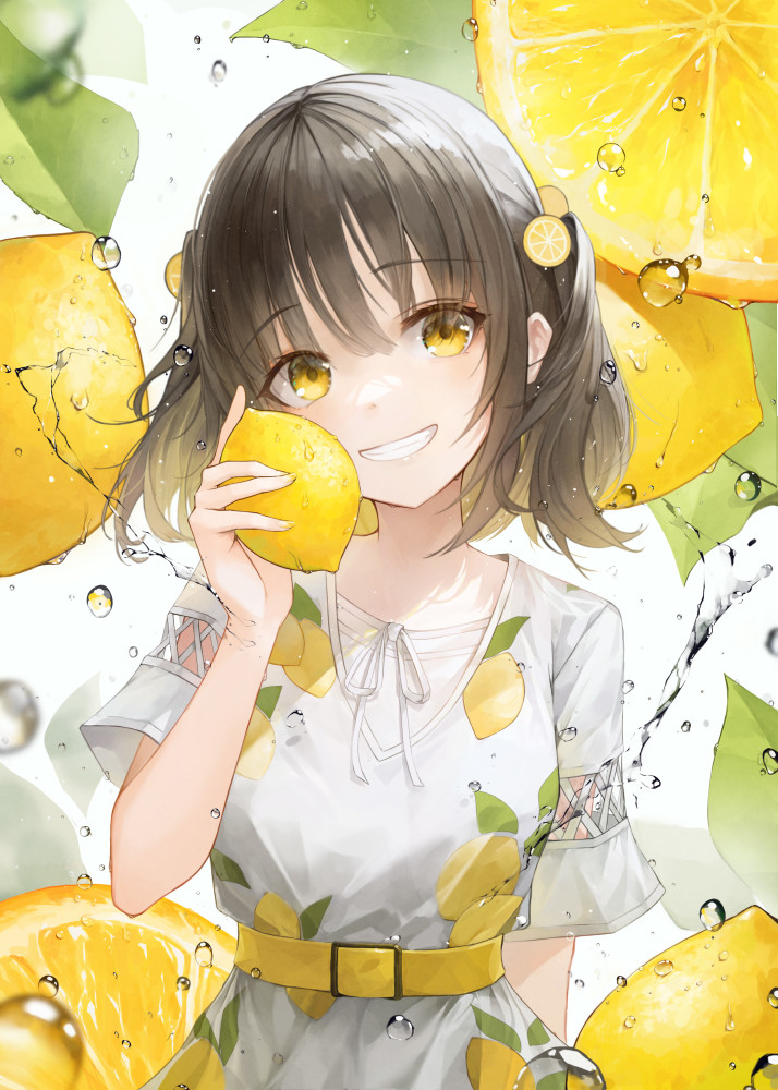 二次元美图分享香甜水果少女06