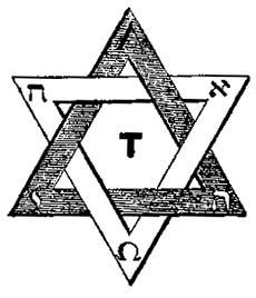 六芒星被称为「达维狄之星」,除了成为犹太教的象征之外,自古起即被刻
