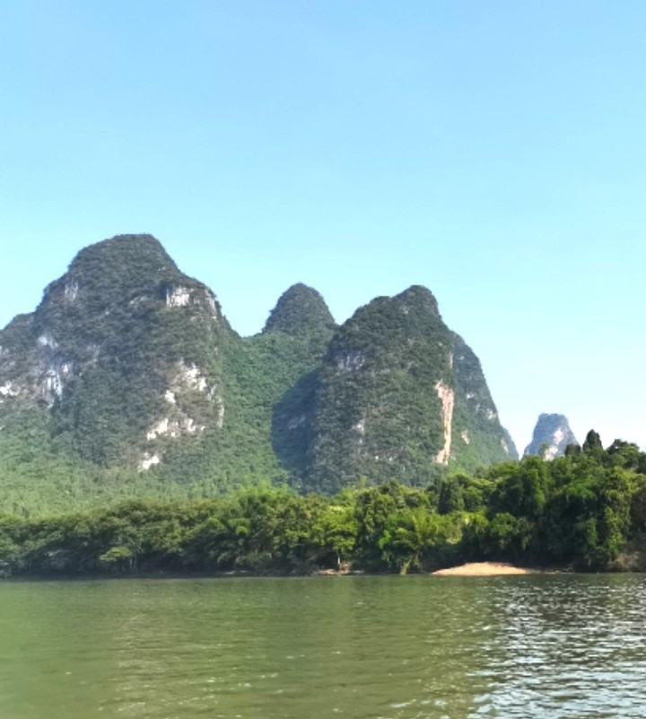 广西桂林,2021年,6月美丽的山水