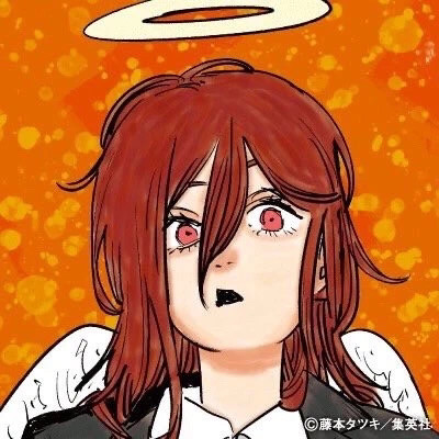 一组电锯人漫画头像(彩色)