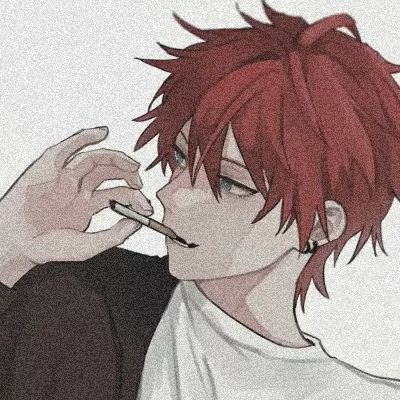 动漫头像:男生叼烟头像,别太得意忘形了,混蛋