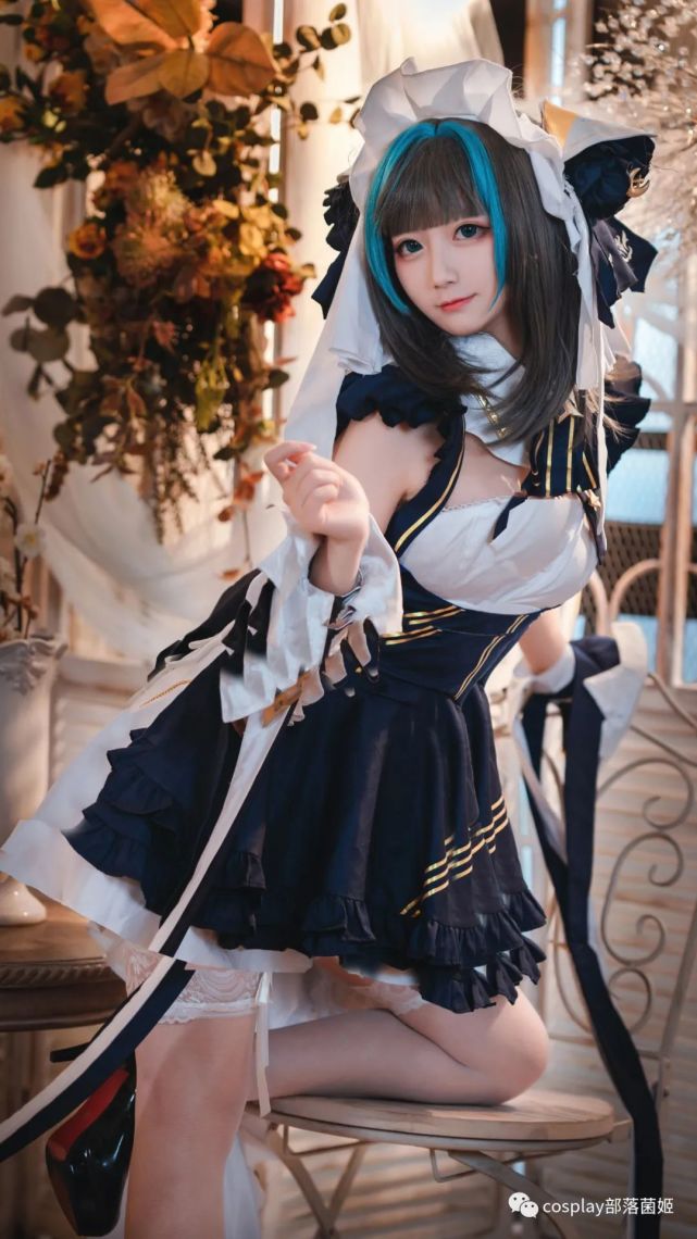 cos:碧蓝航线女仆柴郡cos正片@弦音