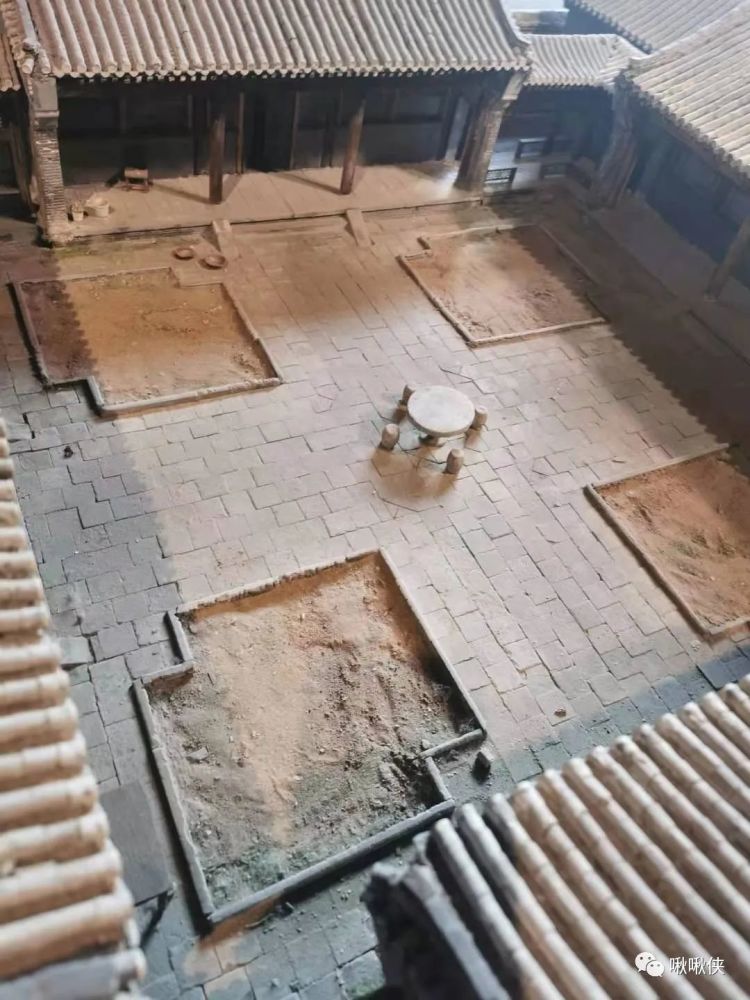(51号院模型-二进院庭院)
